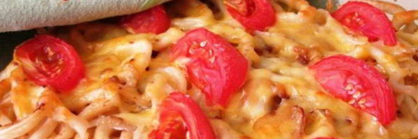 Запеканка с кальмарами