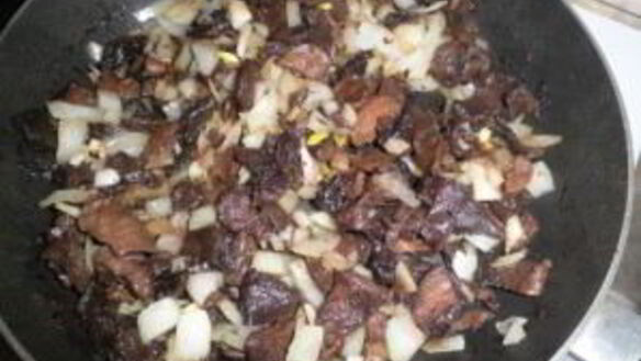 ШАГ 3. запеканка с картофелем и грибами