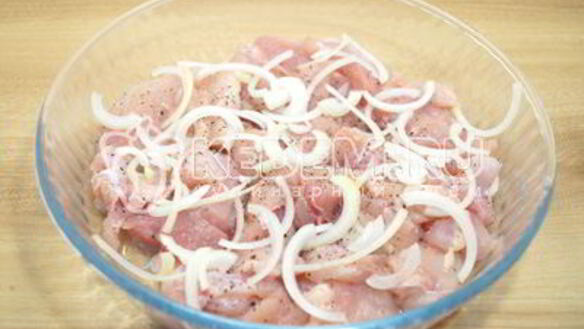 ШАГ 4. запеканка с курицей и тыквой в духовке