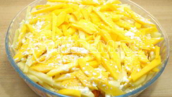 ШАГ 9. запеканка с курицей и тыквой в духовке