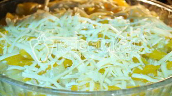 ШАГ 11. запеканка с курицей и тыквой в духовке