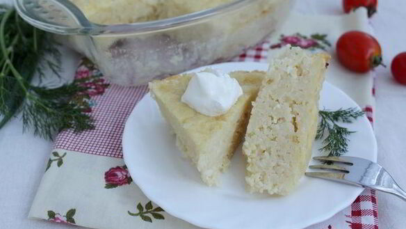 ШАГ 5. запеканка с кускусом и сыром