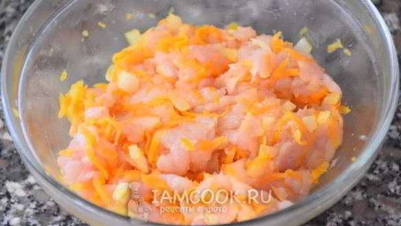 ШАГ 5. запеканка с овощами, сыром и фаршем из индейки