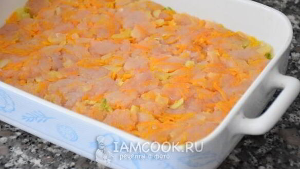 ШАГ 9. запеканка с овощами, сыром и фаршем из индейки