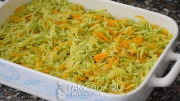 ШАГ 10. запеканка с овощами, сыром и фаршем из индейки