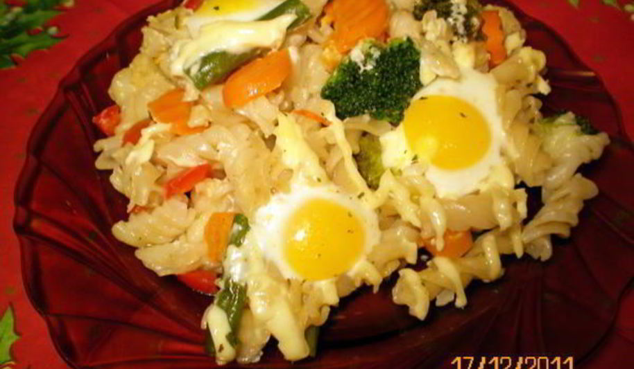 Рецепт запеканка с перепелиными яйцами