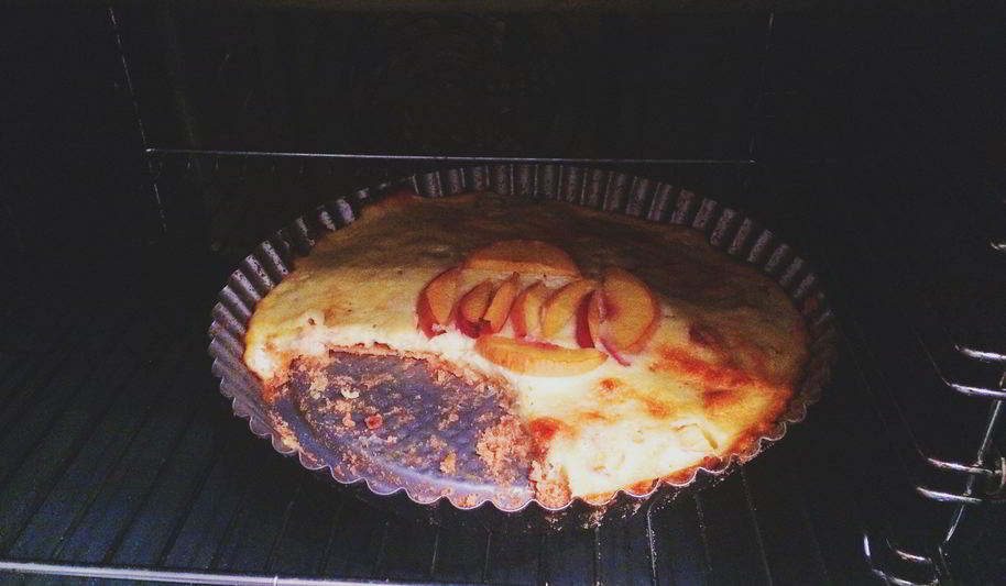Рецепт запеканка с персиками