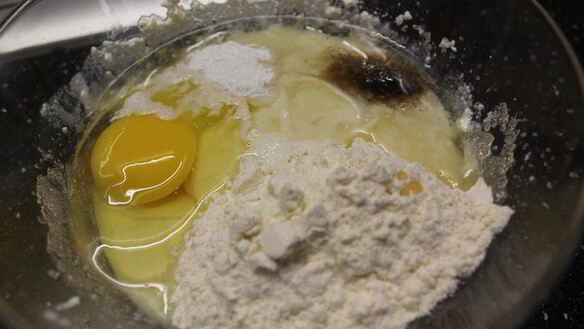 ШАГ 2. запеканка с яблоками