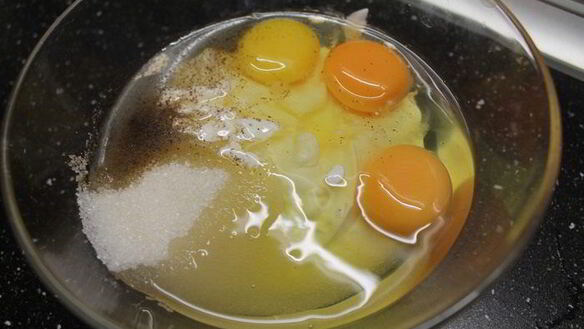 ШАГ 3. запеканка с яблоками