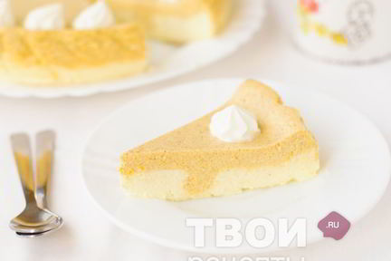 Запеканка творожная с тыквой