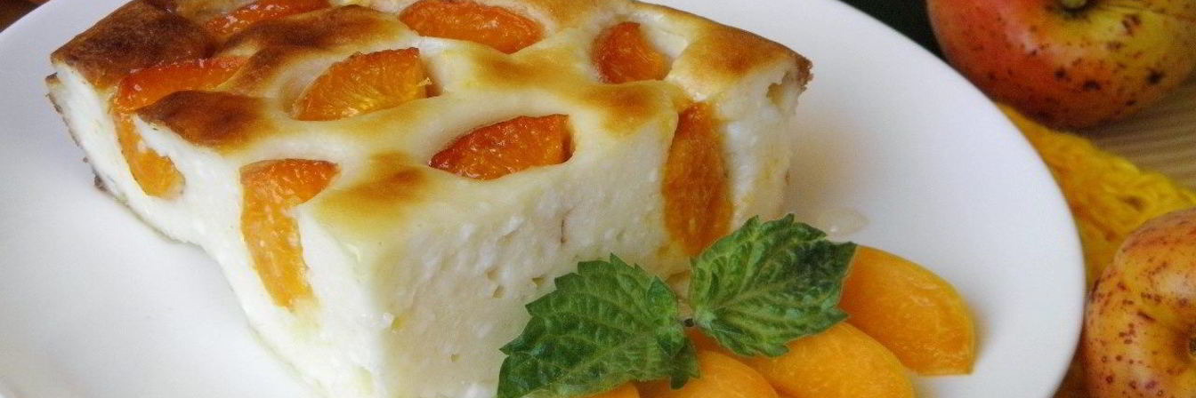 Запеканка творожная в духовке без манки