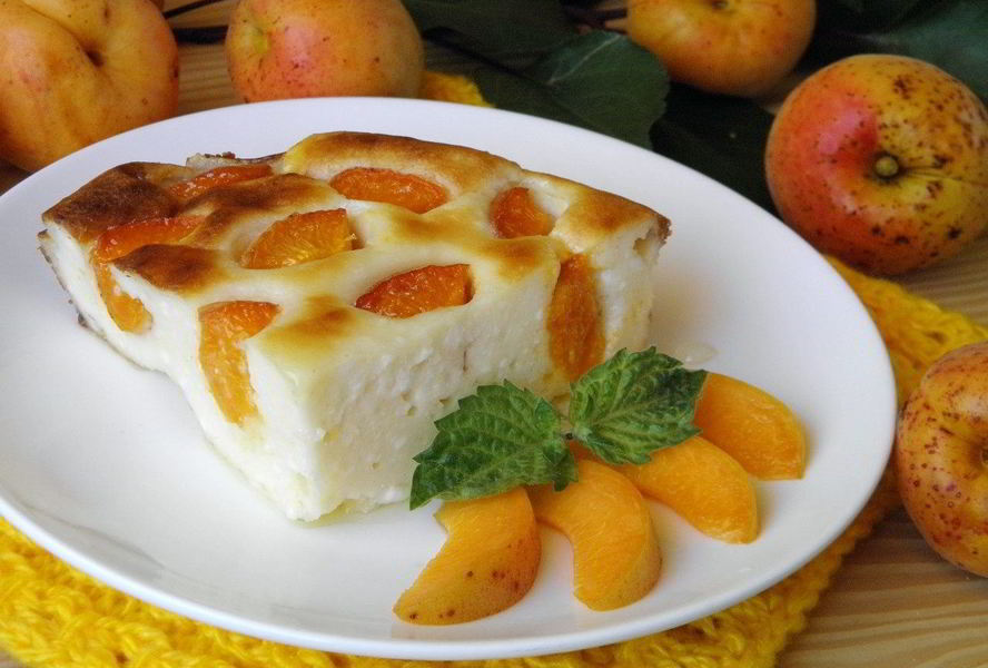 Запеканка творожная в духовке без манки