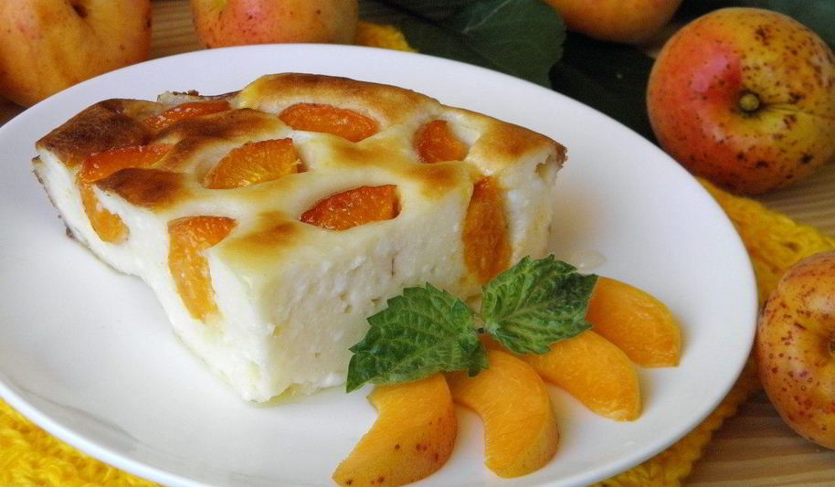 Рецепт запеканка творожная в духовке без манки