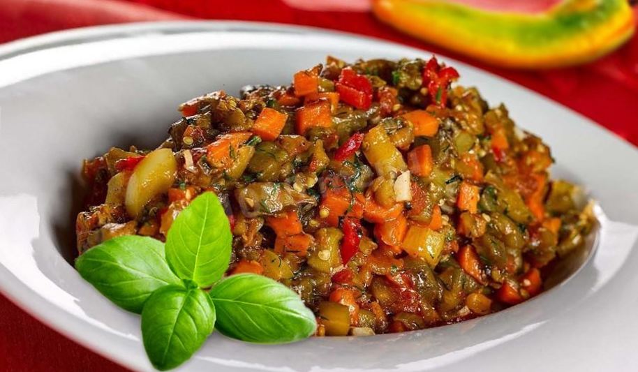 Рецепт баклажанная икра кусочками на зиму пальчики оближешь