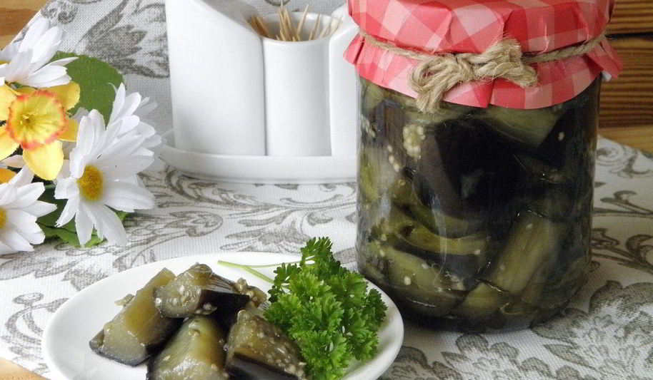 Рецепт баклажаны кусочками на зиму