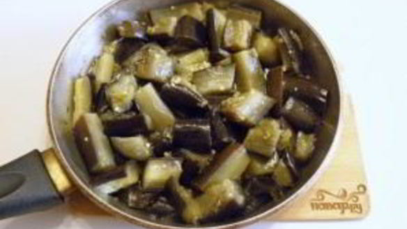 ШАГ 4. баклажаны кусочками на зиму