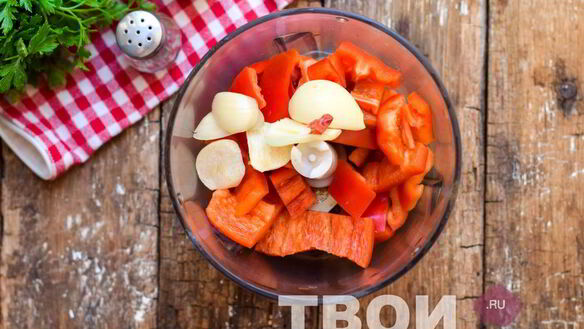 ШАГ 2. баклажаны по-грузински на зиму