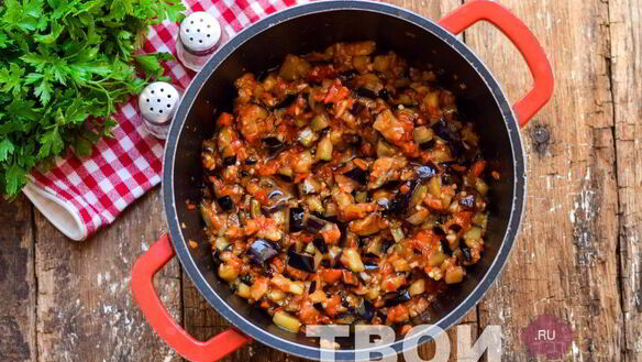 ШАГ 6. баклажаны по-грузински на зиму