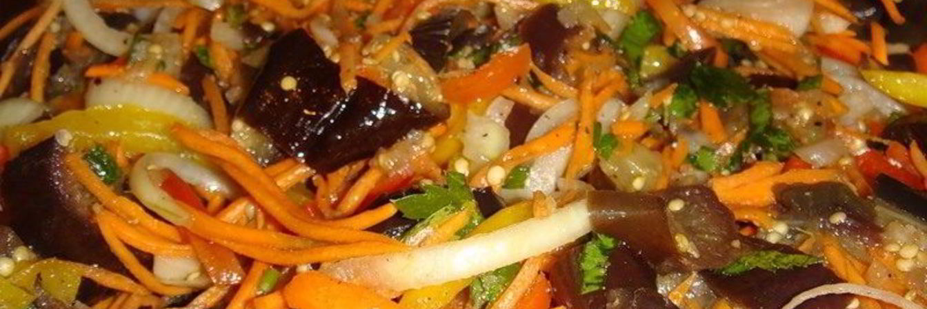 Баклажаны по-корейски на зиму