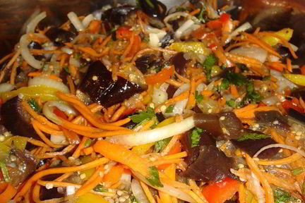 Баклажаны по-корейски на зиму