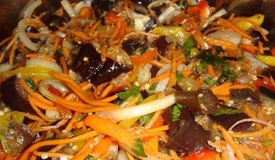 Рецепт баклажаны по-корейски на зиму