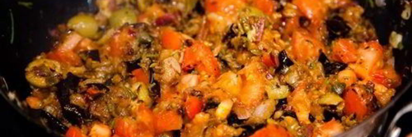 Баклажаны с овощами на зиму