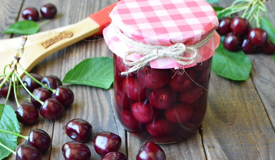 Рецепт черешня с косточкой на зиму