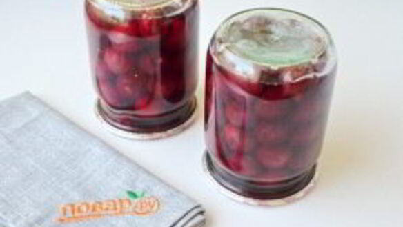 ШАГ 6. черешня с косточкой на зиму