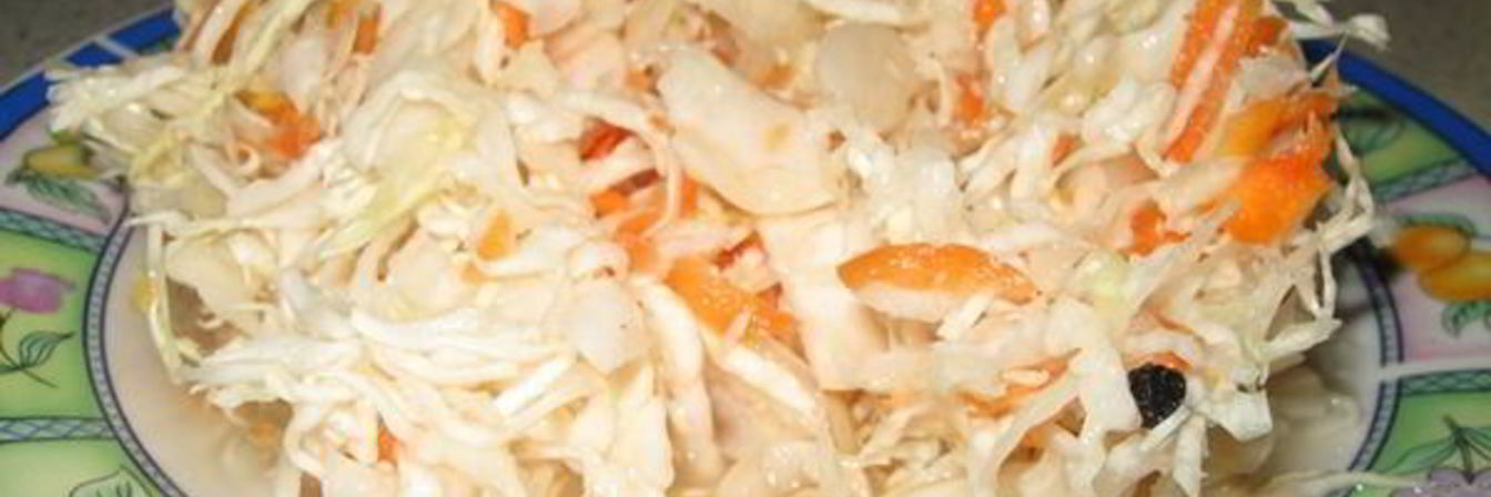 Домашняя квашеная капуста с морковью