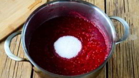 ШАГ 4. джем из красной смородины на зиму