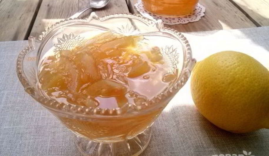 Рецепт лимонный джем