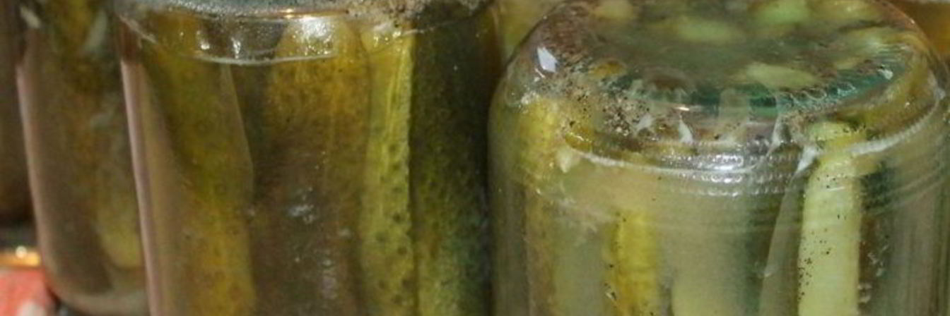 Горчичные огурчики на зиму