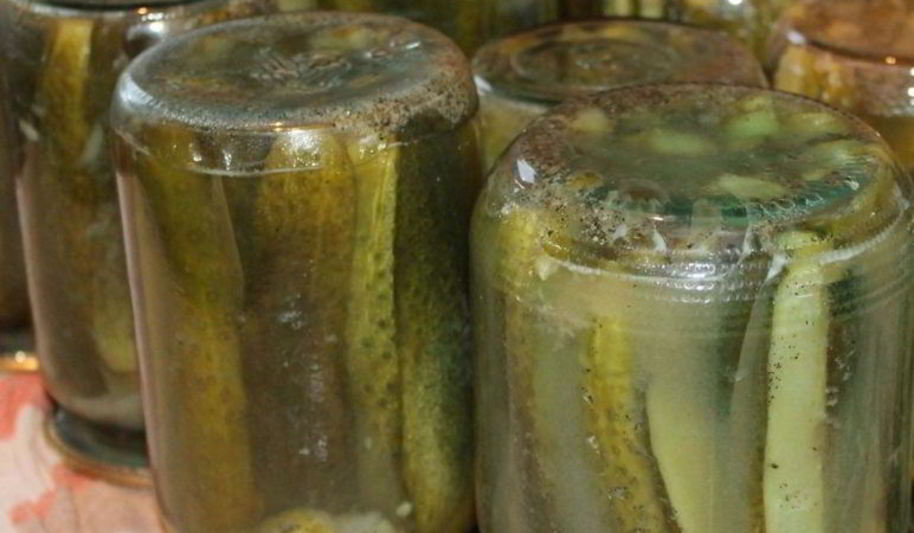 Рецепт горчичные огурчики на зиму