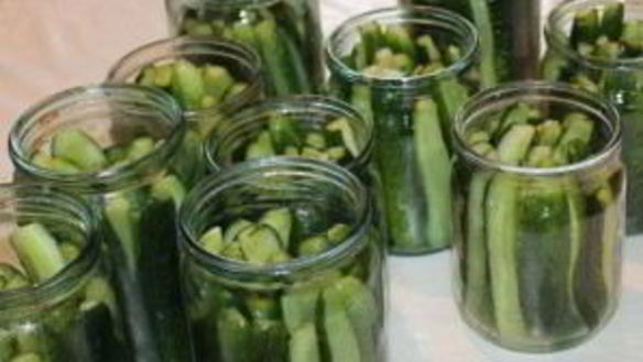 ШАГ 2. горчичные огурчики на зиму