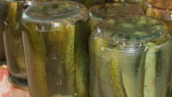 ШАГ 6. горчичные огурчики на зиму