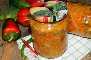 Икра из огурцов на зиму