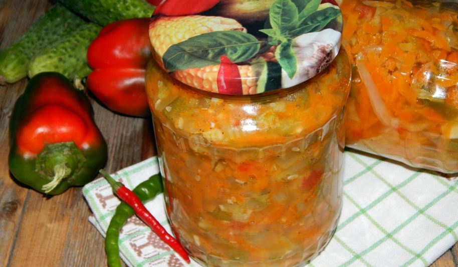 Рецепт икра из огурцов на зиму