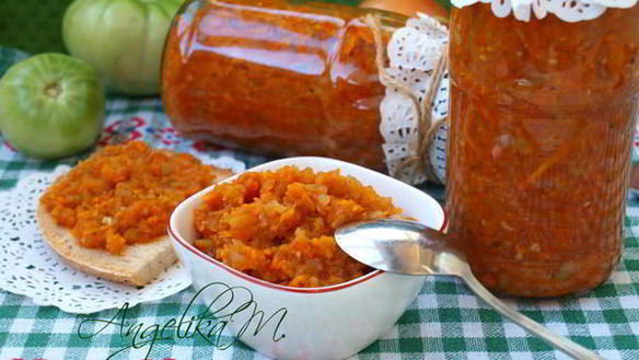 ШАГ 5. икра из зеленых помидоров на зиму