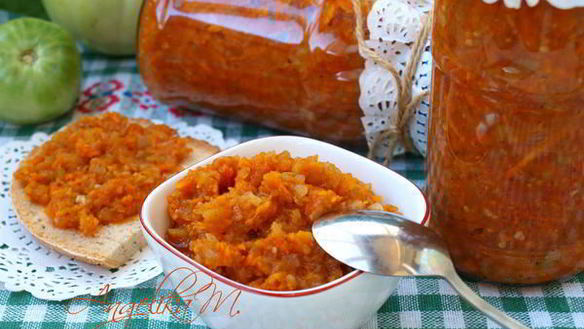 ШАГ 6. икра из зеленых помидоров на зиму