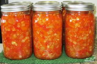 Кабачки с морковкой и чесноком на зиму