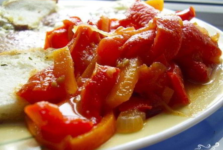 Кабачки с помидорами на зиму