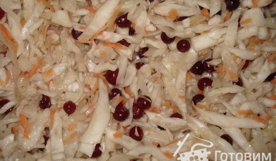 Рецепт капуста квашеная в банках с клюквой