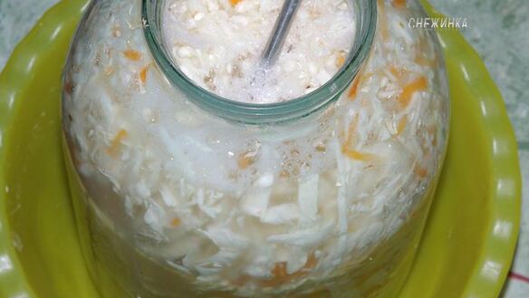 ШАГ 5. капуста, квашенная по-особому