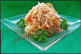 Капуста, квашенная с острым перцем