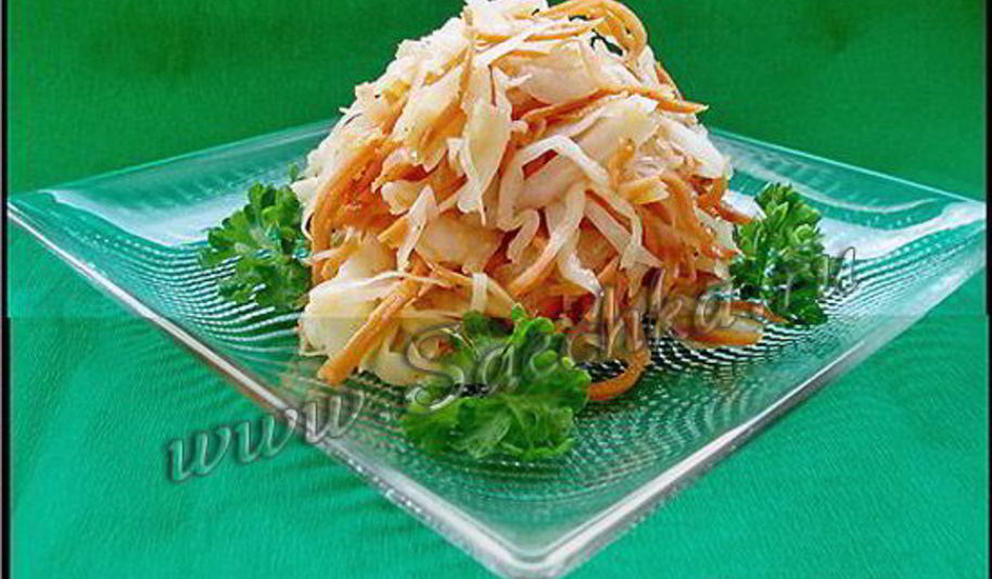 Рецепт капуста, квашенная с острым перцем