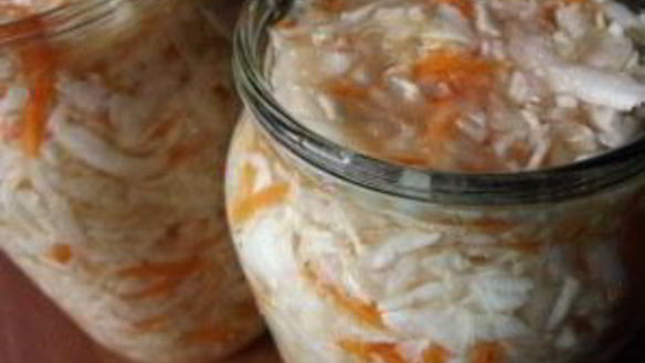 ШАГ 5. капуста на зиму в банках