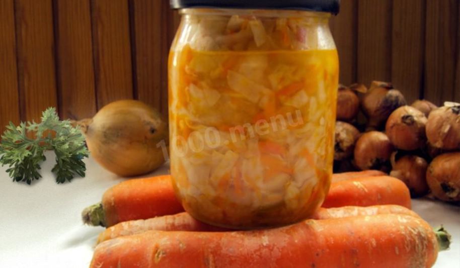 Рецепт капуста тушеная на зиму