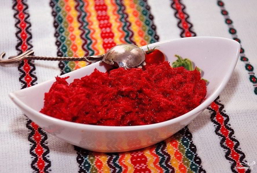 Хрен со свеклой на зиму