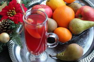 Глинтвейн безалкогольный из компота