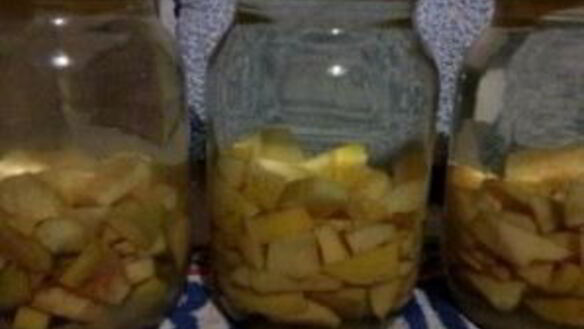 ШАГ 4. компот из айвы на зиму